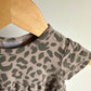 TBA Bamboo Animal Print Short Sleeve Dress / 0-6m