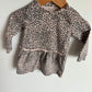 Noppies Animal Print Long Sleeve Dress / 4-6m