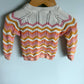 Colourful Knit Cardigan / 2T