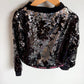 Mini Pop Kids Sequin Zip Sweater / 7-8 years