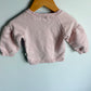 Be Kind Pink Sweater / 12-18m