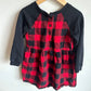 Checkered Long Sleeve Dress / 5T