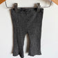 Zara Ribbed Grey Flared Pants / 9-12m