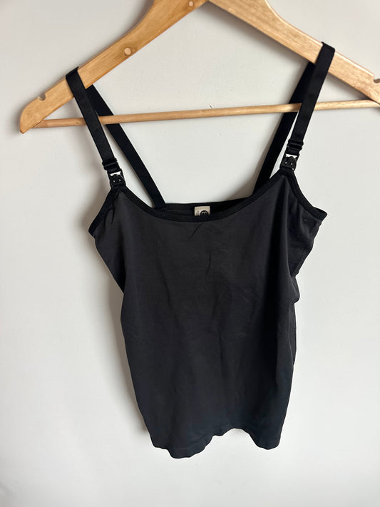 Bravado Black Nursing Tank / Small
