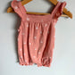 Pink Palm Tree Romper (with Tags) / 9m