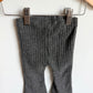 Zara Ribbed Grey Flared Pants / 9-12m