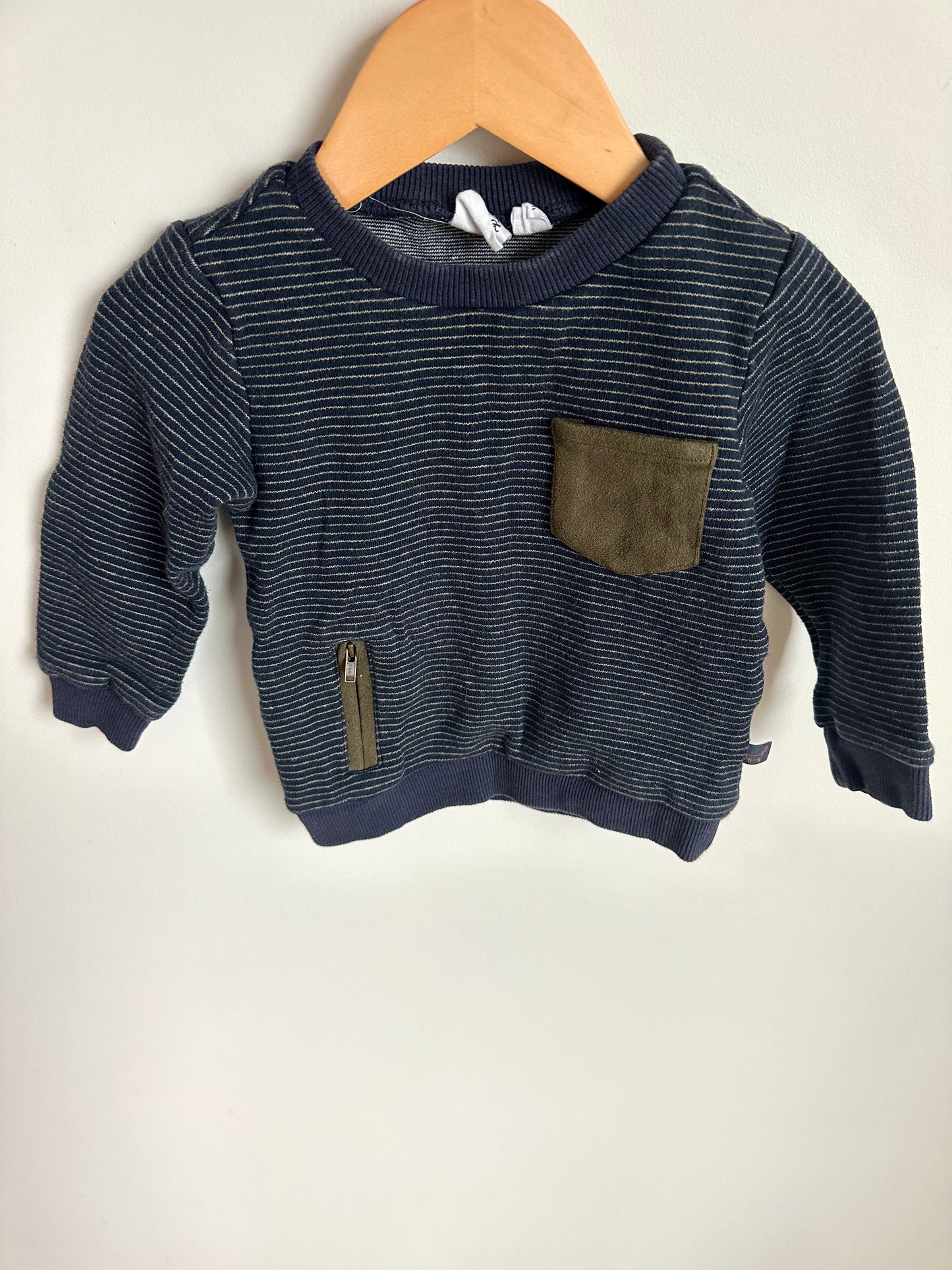 Deux par deux Elbow Patch Sweater / 2T