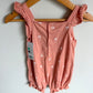Pink Palm Tree Romper (with Tags) / 9m