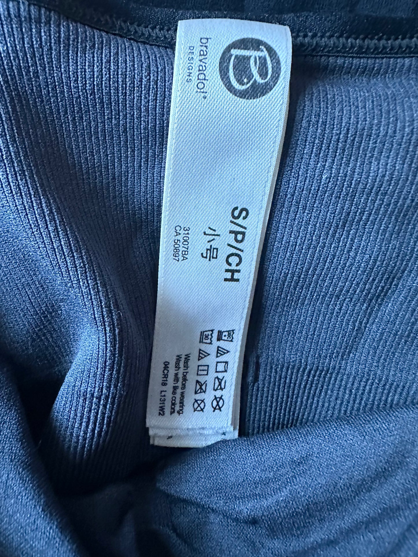 Bravado Black Nursing Tank / Small