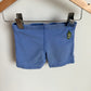 Peekaboo Beans Blue Biker Shorts / 2-3T