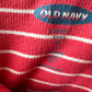 Fitted Pink Stripe Maternity Tank / XS