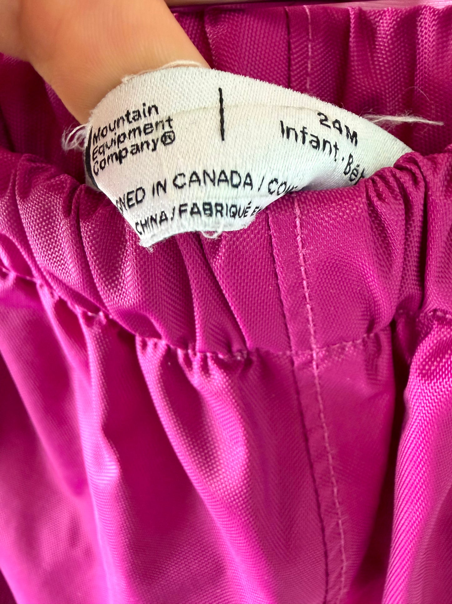 MEC Fuchsia Rain Pants / 24m