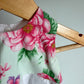 Handmade in Canada Floral + White Eyelet Dress / 6m