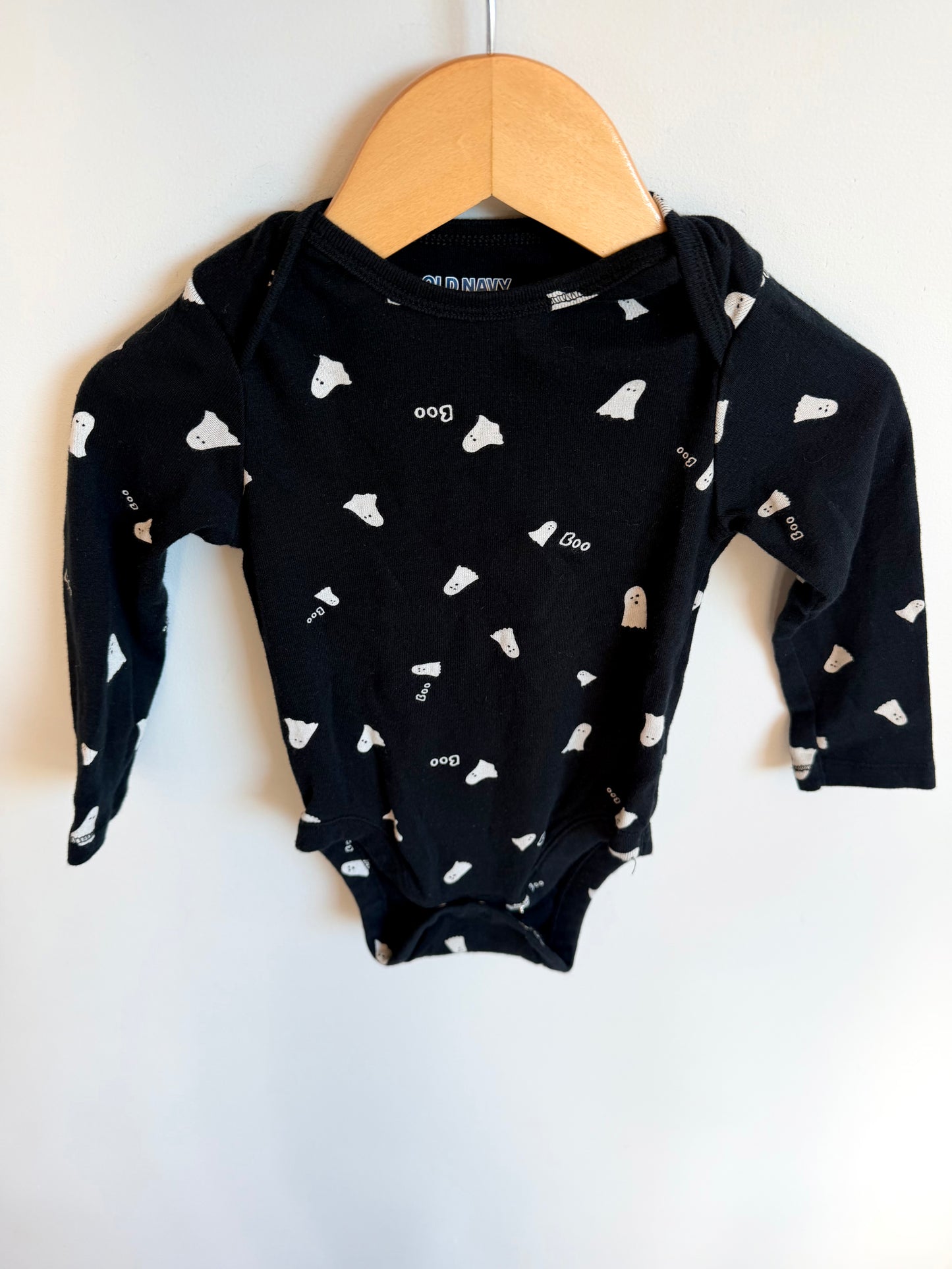Black Ghost Bodysuit / 12-18m
