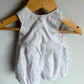 Handmade in Canada Floral + White Eyelet Dress / 6m