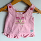 Handmade in Canada Pink Flower Dress / 6m