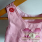 Handmade in Canada Pink Flower Dress / 6m