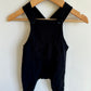 Black Cloth Overalls Overalls / 4-6m