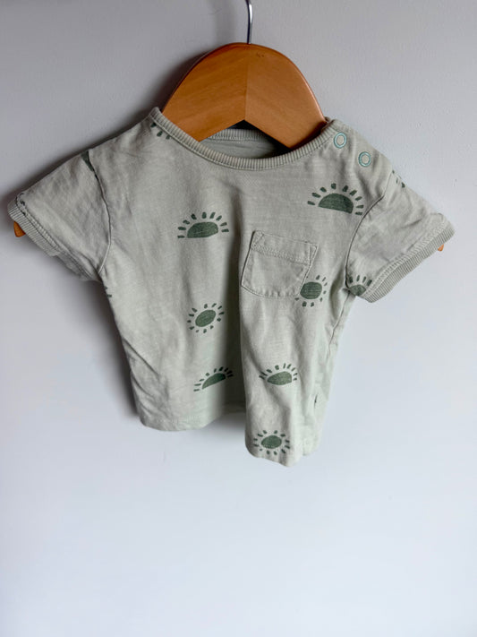 Sage Sunshine Pocket T-shirt / 6m