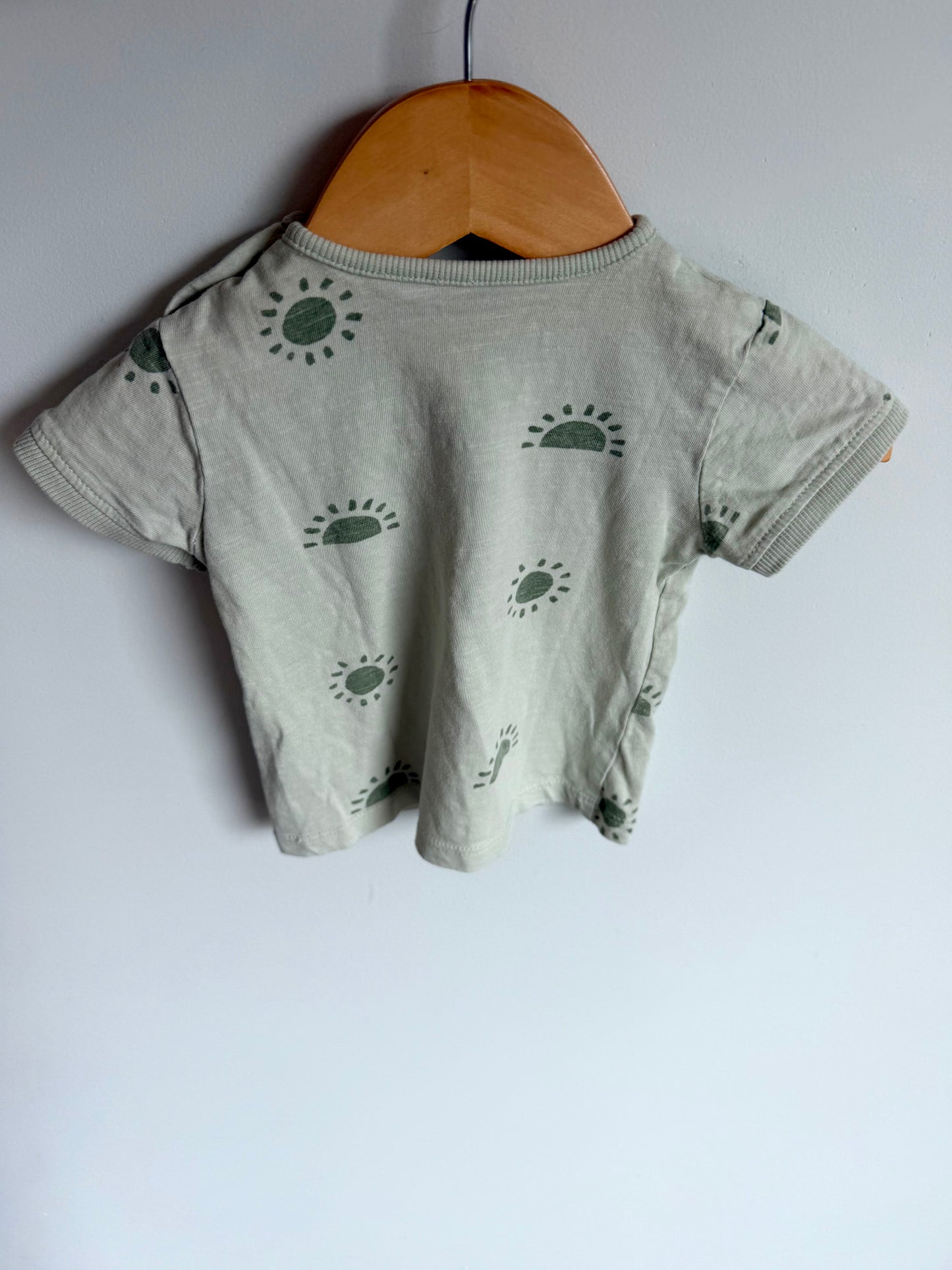 Sage Sunshine Pocket T-shirt / 6m