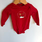 My Very First Christmas Santa + Reindeer Bodysuit / 12m