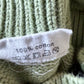 100% Cotton Knit Sage Bubble Romper / 3-6m