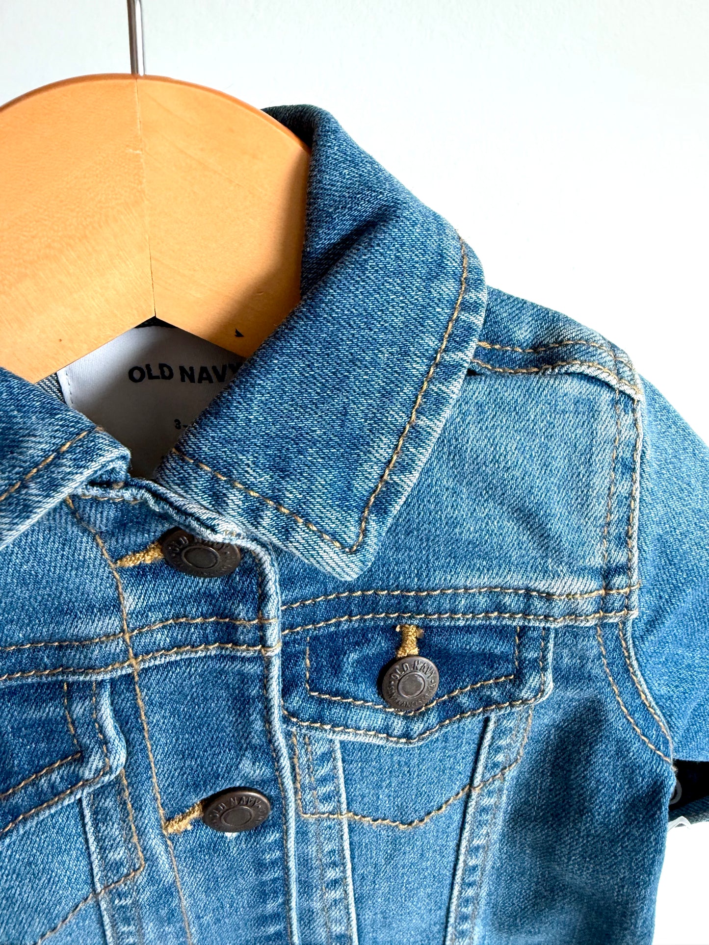 Stretch Denim Jacket (with Tags) / 3-6m