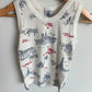 Paris Design Tank Top / 2-3T