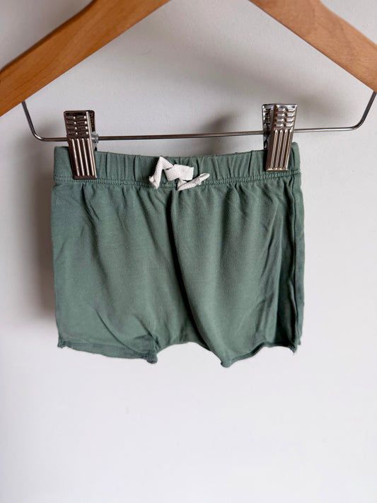Sage Viscose Shorties / 3-6m