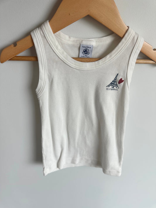 Eiffel Tower Design Tank Top / 2-3T