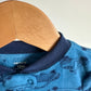 Blue Vehicle Fleece Sleeper / 12m