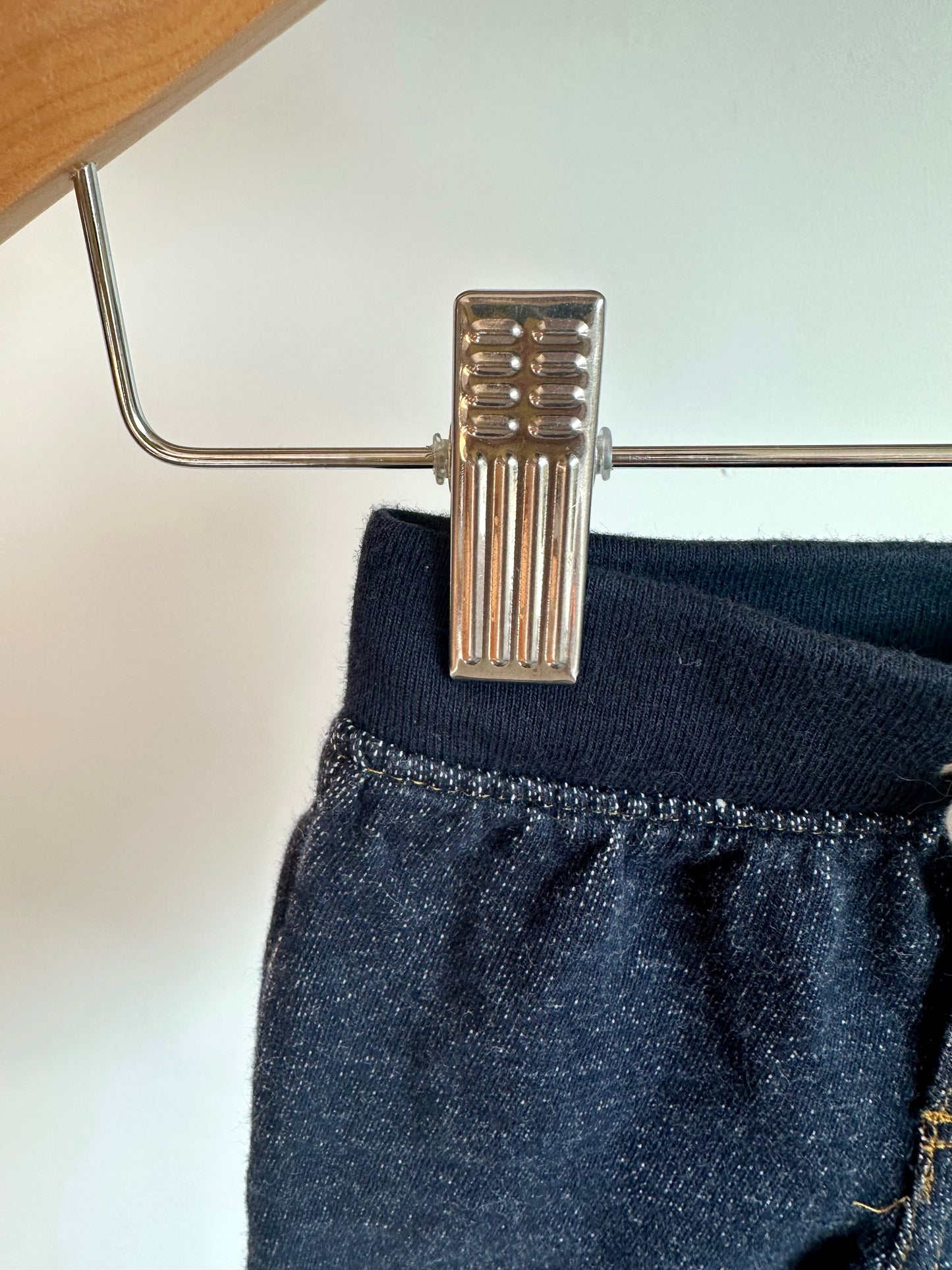 Blue Tapered Pants / 3-6m