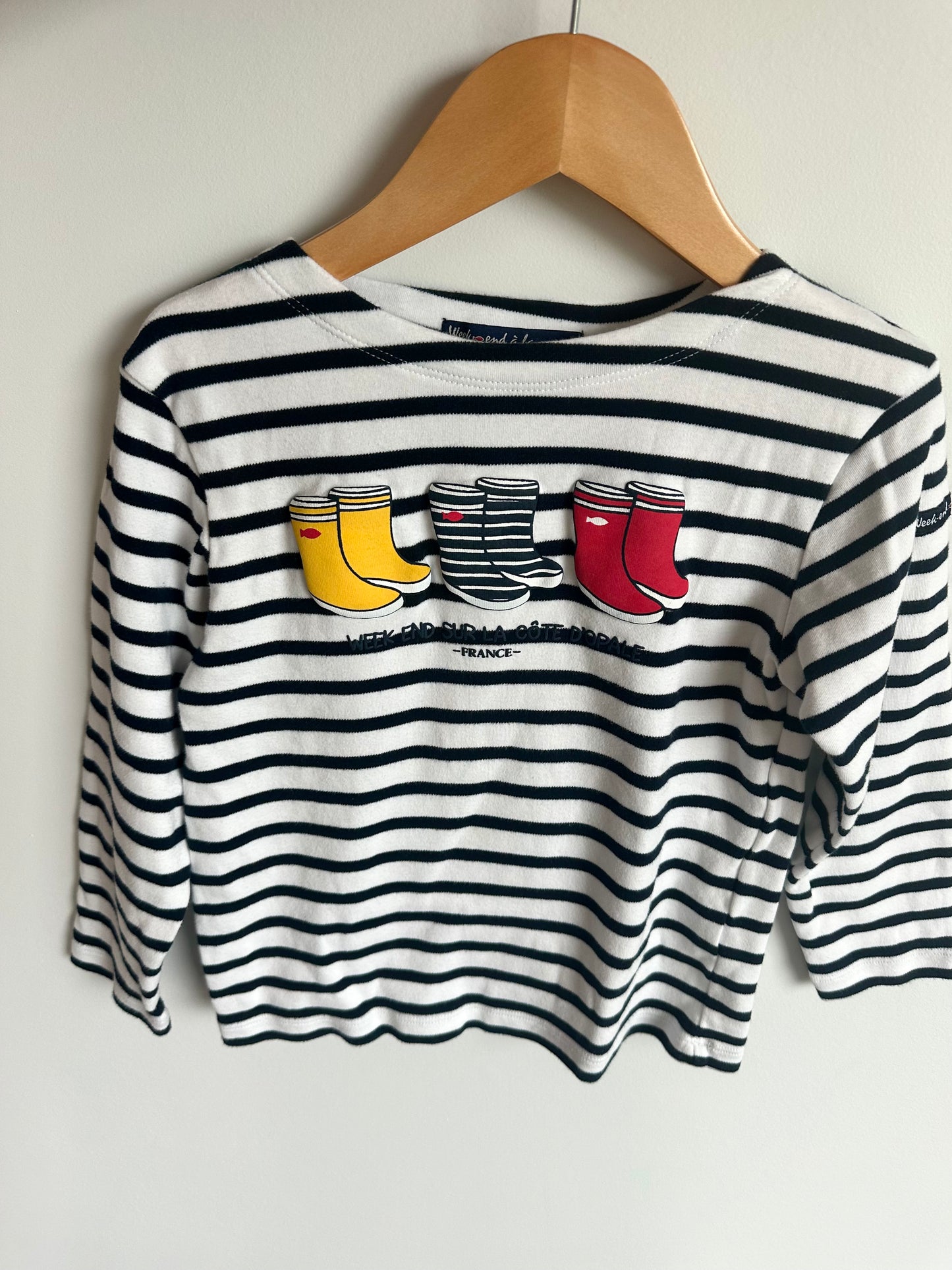 Boots Striped Top / 5 years