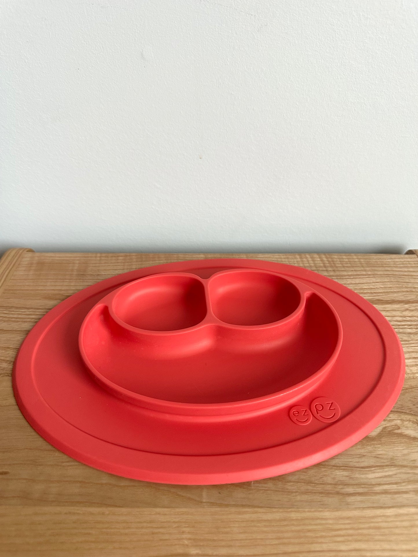 Ezpz Coral Placemat Bowl Plate (No Shipping)