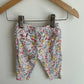 Floral Ruffle Pants / 3-6m