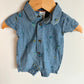 Newborn Chambray Romper / 0m