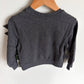 Grey Dino Zip Crewneck (With Tags) / 2-3T