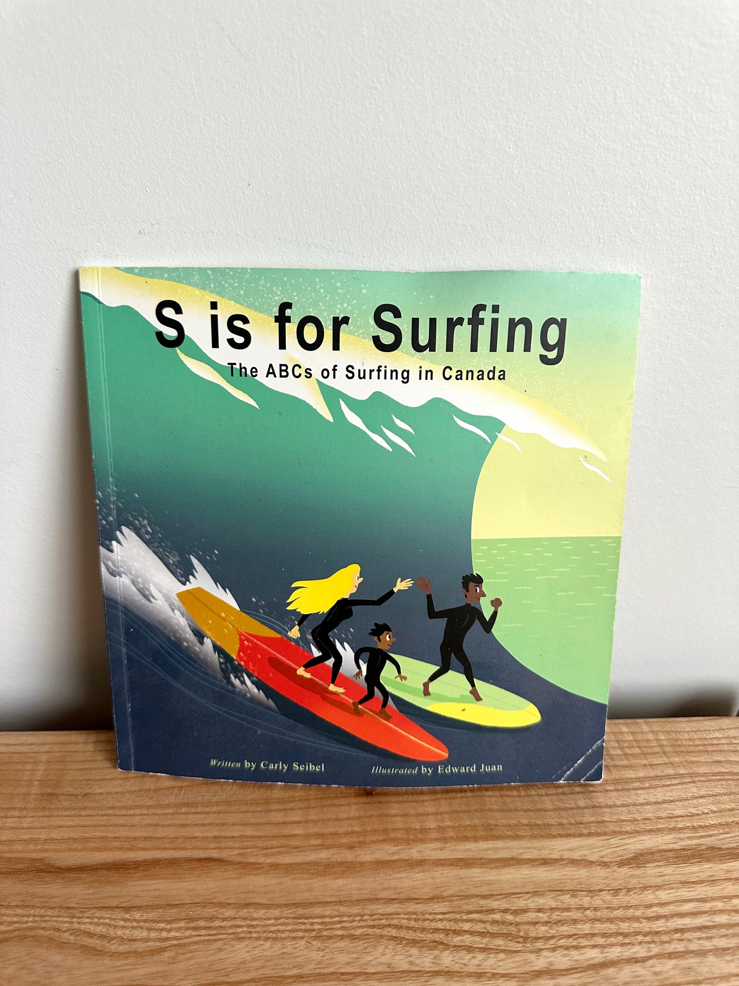 S is for Surfing Softcover Book / 0-2 years