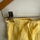 Gap Yellow Muslin Shorts / 3-6m