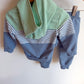Blue Colour Block Pocket Hoodie + Joggers Set / 12-18m