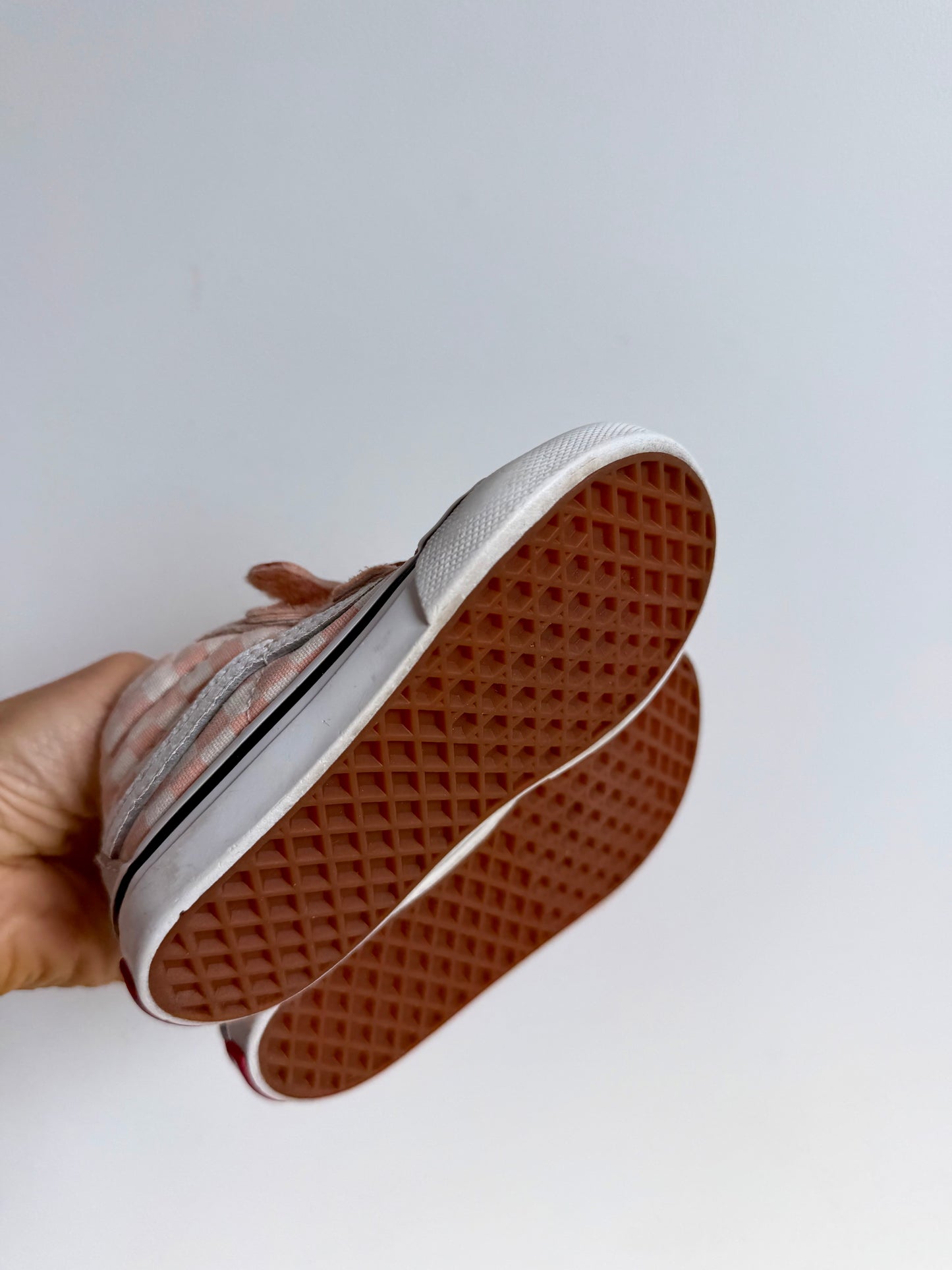 Vans Pink Checkered Shoes / Size 5 Toddler