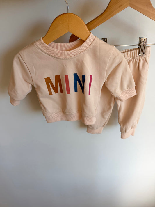 Mini Crewneck + Joggers Set / 0-3m