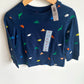 Navy Dino Long Sleeve Top (With Tags) / 2T