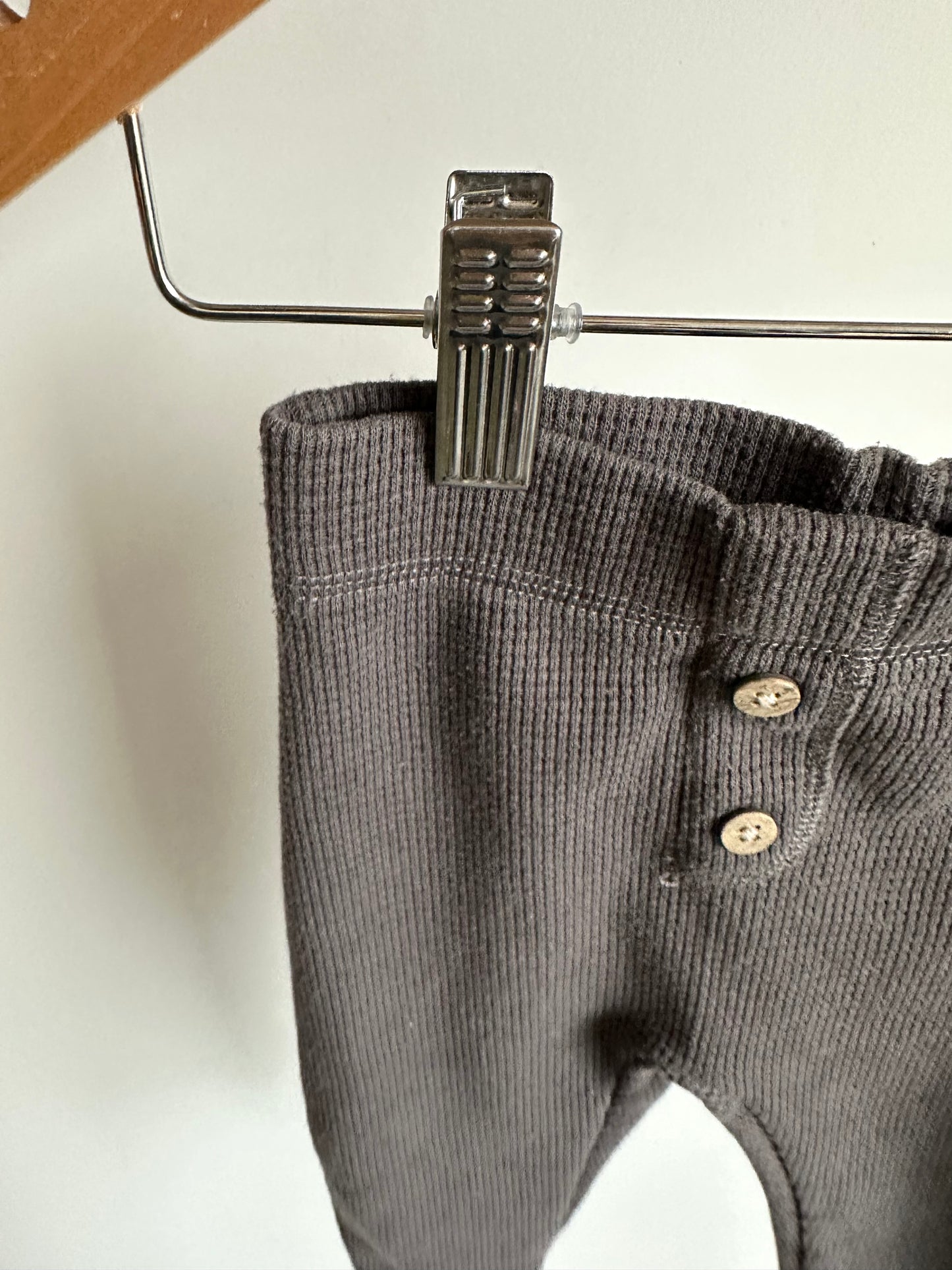 Dark Grey Waffle Knit Pants (PLAY)/ 18-24