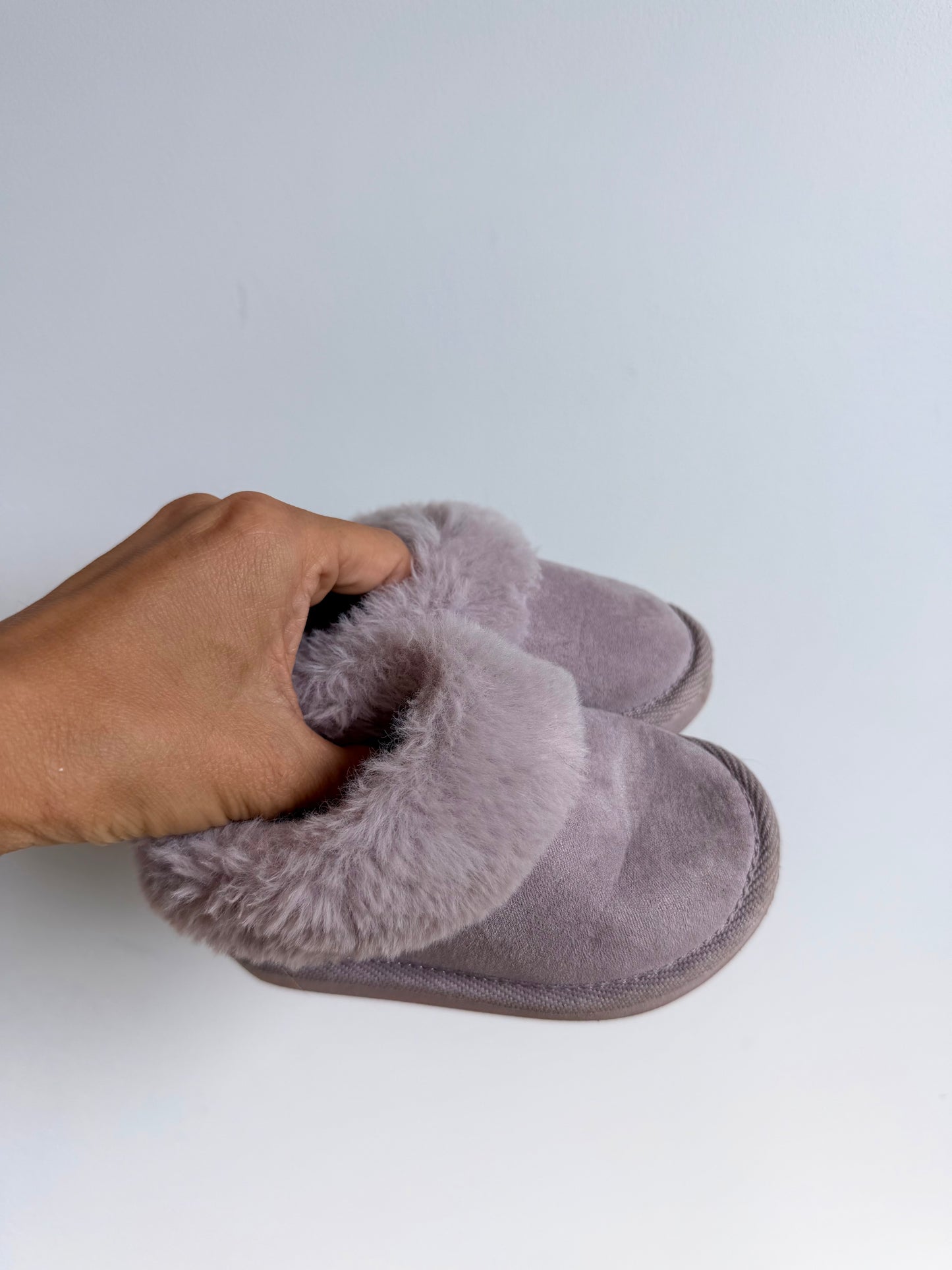 Purple Cozy Slip on Shoes / Size 5 Toddler