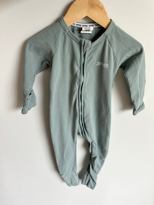 West Coast Zippies Blue Sleeper (PLAY)/ 12-18m