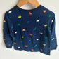 Navy Dino Long Sleeve Top (With Tags) / 2T