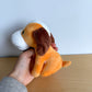Golden Dog with Brown Ears Stuffy Toy