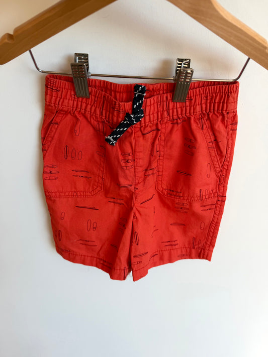 Orange Surfboard Shorts / 18-24m