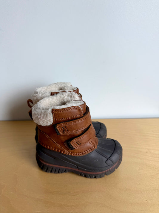 Brown Winter Boots / Size 5 Toddler